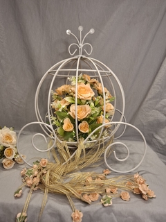 Ceremonia De Cintas Carroza de hierro 30cm con luz led en internet