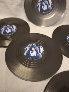 Souvenir posa vaso disco vinilo - Somos tu Evento