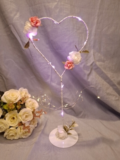 centro de mesa chico 25cm corazon
