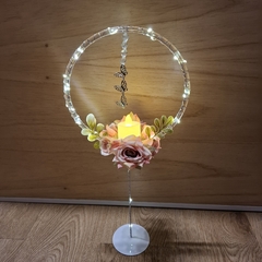 Centro de mesa Aro Led c/Dije Colgante en internet