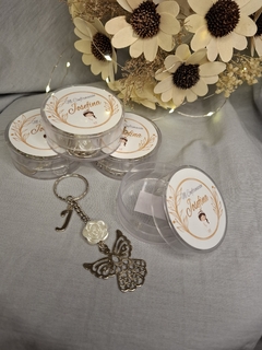 llavero angel con cajita personalizada - comprar online