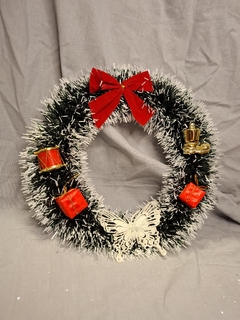 corona navidad puerta - Somos tu Evento