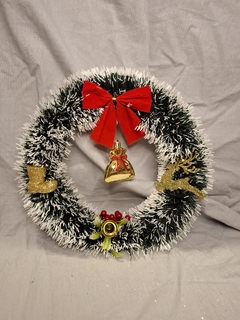 corona navidad puerta en internet