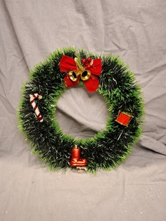 corona navidad puerta - comprar online