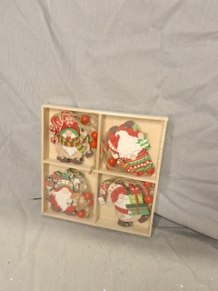 Adornos De Navidad Caja De 12 Colgantes - Somos tu Evento