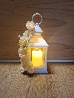 Imagen de FAROL CON FLORES