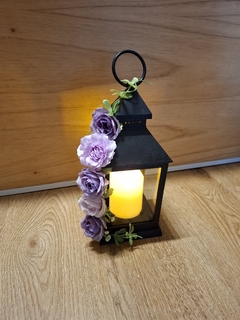 FAROL CON FLORES - tienda online