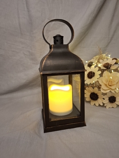 FAROL VINTAGE LED CENTRO DE MESA DECO 22 CM - comprar online