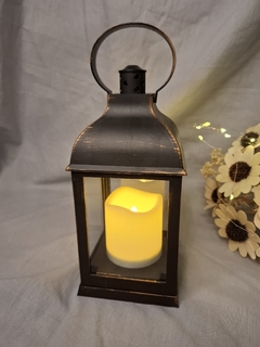 FAROL VINTAGE LED CENTRO DE MESA DECO 22 CM - tienda online