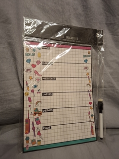 Calendario Pizarra Magnetica Iman Mes Semana en internet