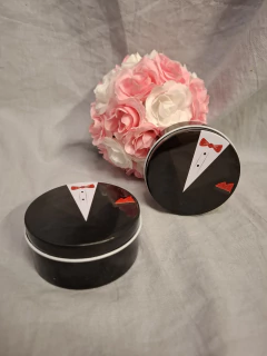 souvenir latitas de novio y novia - tienda online