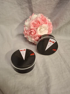 souvenir latitas de novio y novia - Somos tu Evento