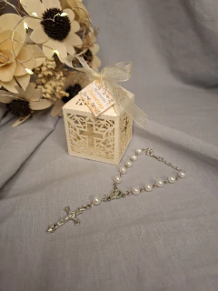 Cajita Calada Con Denario Comunion - tienda online