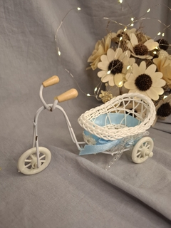 bici mimbre con moño - comprar online