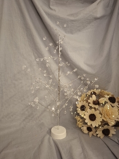 Centro De Mesa Arbol Con Caireles 40cm - tienda online