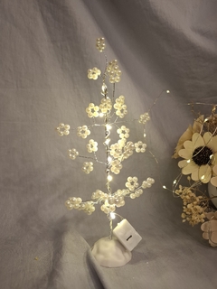 arbol con perlitas y luz - comprar online