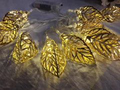 Guirnalda Led Luces hojitas - Somos tu Evento