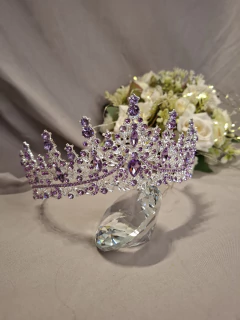 Imagen de TIARA RAPUNZEL 7CM ALTO