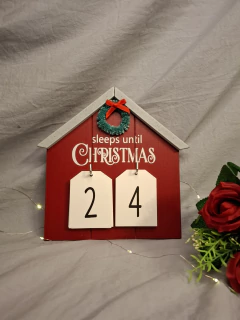 CALENDARIO NAVIDEÑO CASITA