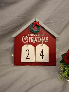 CALENDARIO NAVIDEÑO CASITA - tienda online