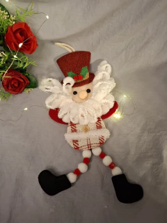 Adorno Navidad Muñeco cuadrille Puerta en internet