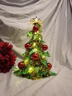 Imagen de arbolito decorado navidad 25cm