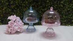Souvenir Mini Posa Torta Con Pie Plástico 7,5 Cm en internet