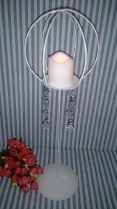 Centro De Mesa Candelabro 43cm Caireles 15 Años