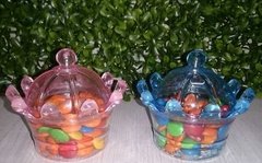 Imagen de Souvenir Caramelera Corona Mini Plástico - 7 Cm