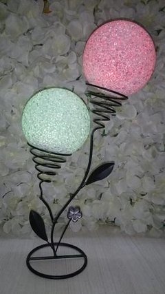 Imagen de Centro De Mesa Candelabro Luz Multicolor