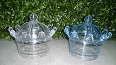 Souvenir Caramelera Corona Mini Plástico - 7 Cm - Somos tu Evento