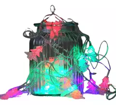 Guirnalda 20 Luces Arbolito A Pilas