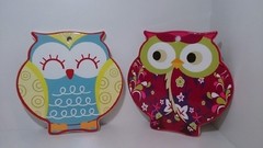 posa pava / cuadrito buho - comprar online