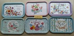bandeja metálica rectangular - comprar online
