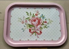 bandeja metálica rectangular - tienda online