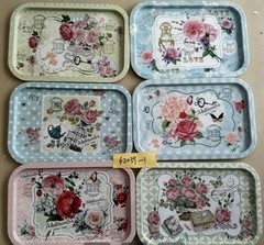 bandeja metálica rectangular - Somos tu Evento