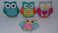 posavasos buho 11cm - comprar online