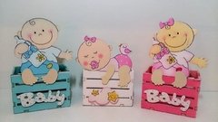 Souvenir bebé en Cajoncito de Madera - comprar online