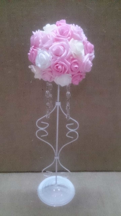 Imagen de Centro De Mesa Caireles Y Flores de goma eva
