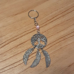 llavero atrapasueños arbol de la vida con cajita personalizada - comprar online