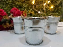 Balde Metal Zinc Chico 6cm - tienda online
