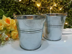Balde Metal Zinc 9cm - tienda online