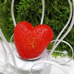 Carroza corazón led centro de mesa - comprar online
