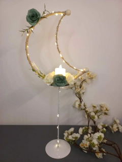 Imagen de CENTRO DE MESA LUNA LED