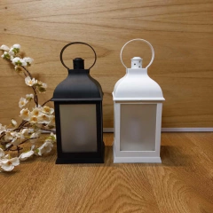 Candelabro Centro De Mesa Farol Vela Luz Led 23 cm - comprar online