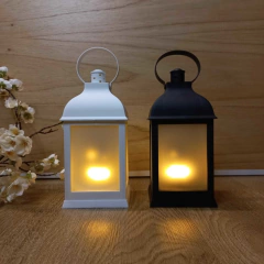 Imagen de Candelabro Centro De Mesa Farol Vela Luz Led 23 cm