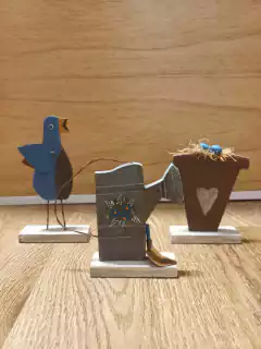 Souvenir adorno rustico jardin