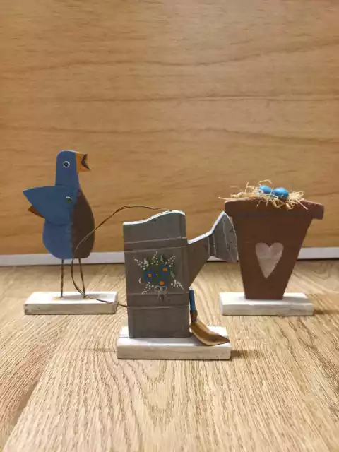 Souvenir adorno rustico jardin