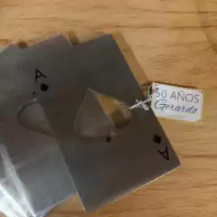 Destapador Carta De Pocker - tienda online
