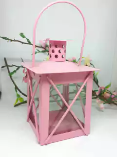 Imagen de porta vela farolito